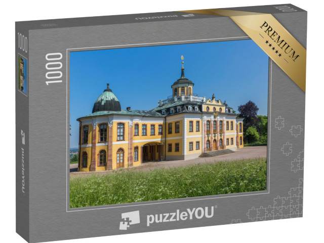 Puzzle 1000 Teile „Das barocke Schloss Belvedere in Weimar, Thüringen“