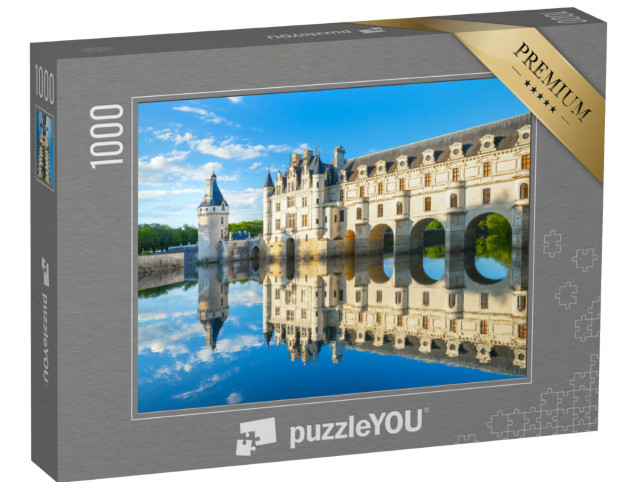 Puzzle 1000 Teile „Chateau de Chenonceau im Loire-Tal in Frankreich“