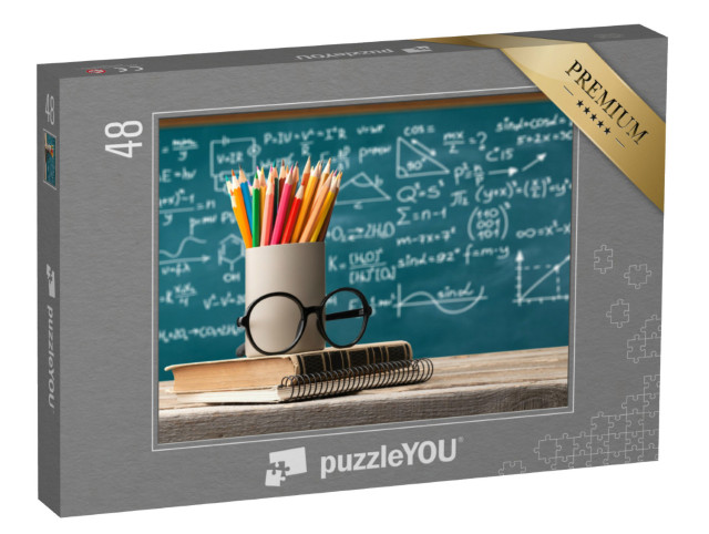 Puzzle 48 Teile „Schule“