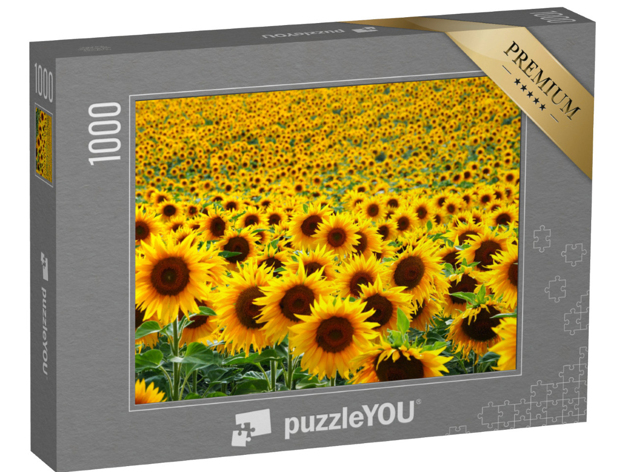 Puzzle 1000 Teile „Sonnenblumenfeld“