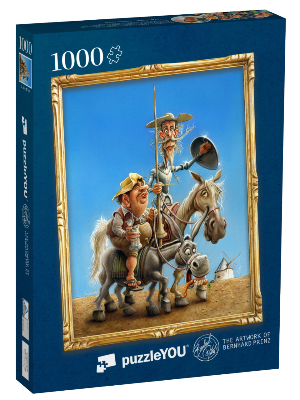 Puzzle 1000 Teile „Don Quijote“