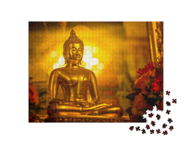 Puzzle 1000 Teile „Ein Buddha“
