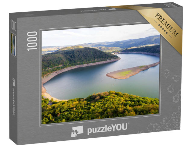 Puzzle 1000 Teile „Edersee: Luftaufnahme, Deutschland“