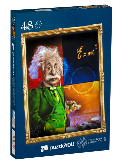 Puzzle 48 Teile „Albert Einstein“