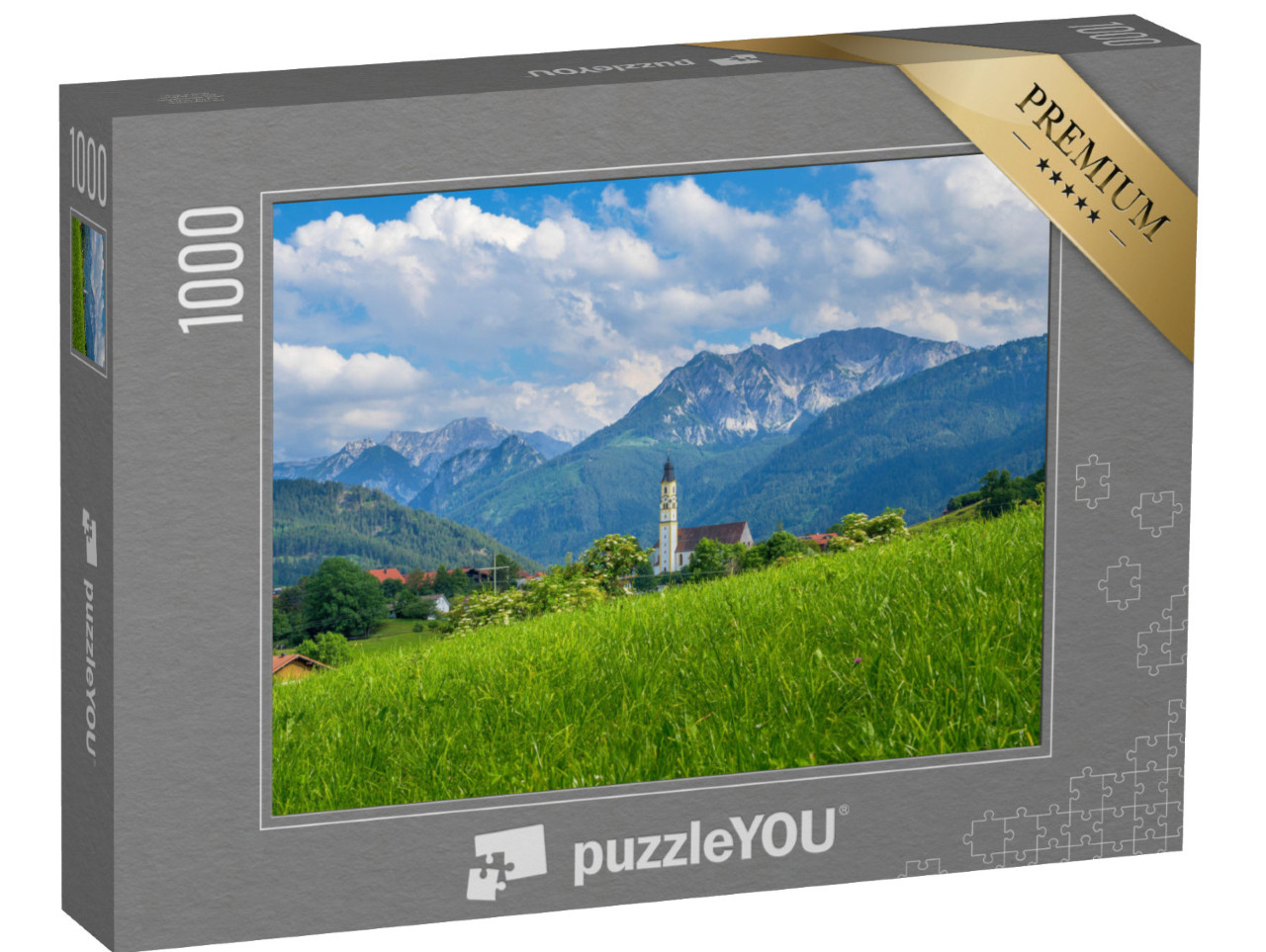 Puzzle 1000 Teile „Pfronten im Allgäu, Allgäu, Deutschland“