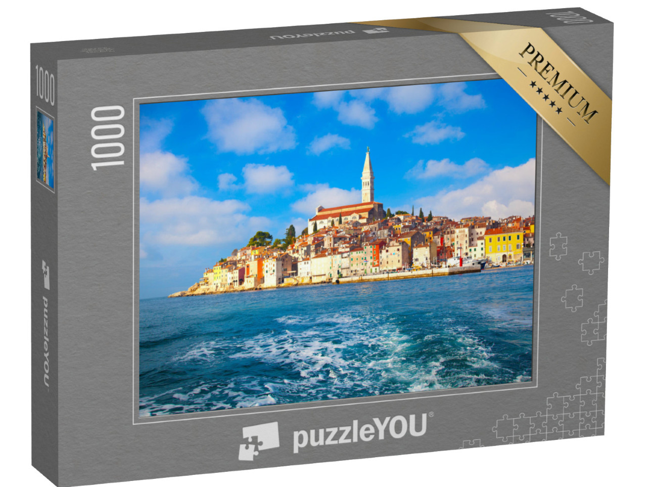 Puzzle 1000 Teile „Alte istrische Stadt, Porec, Kroatien“