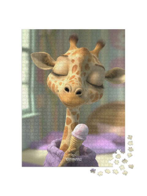 Puzzle 1000 Teile „YOUMANIMALS: Paula“