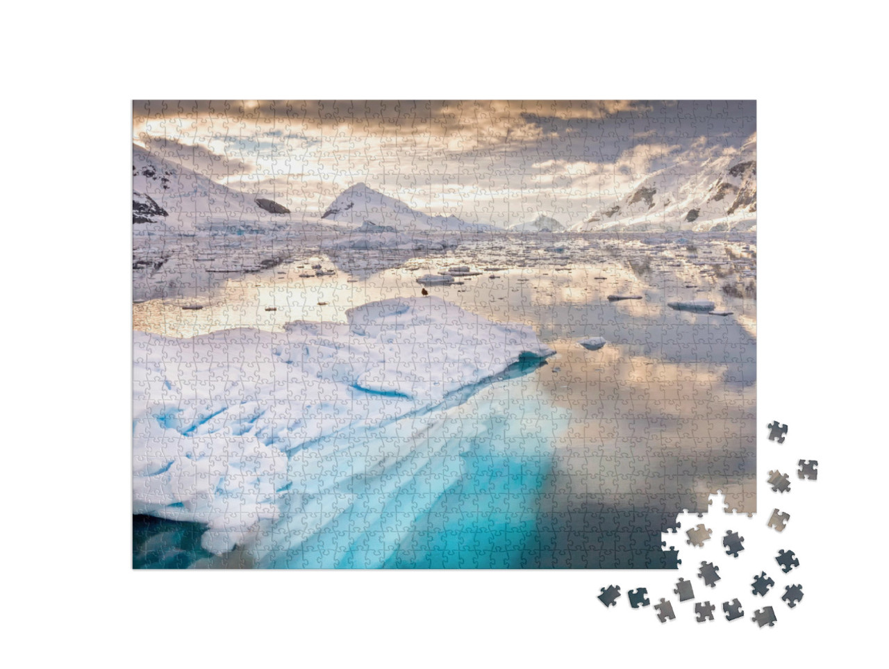 Puzzle 1000 Teile „Paradise Bay, Antarktis“
