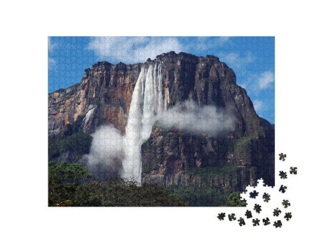Puzzle 1000 Teile „Salto Angel- Venezuela“