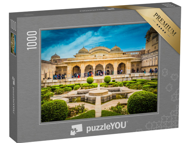 Puzzle 1000 Teile „Sheesh Mahal des Amber Forts, Jaipur“